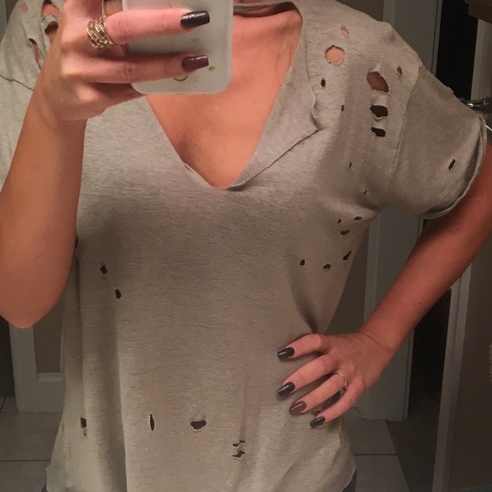 Gilded Intent pre distressed top